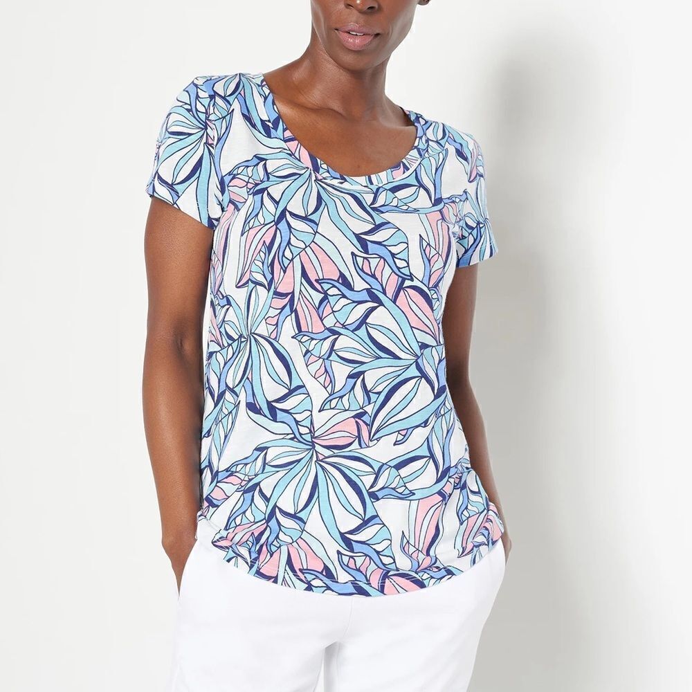 J Jason Wu Knit Scoop Neck Tee